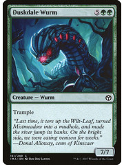 Magic: The Gathering Duskdale Wurm (161) Lightly Played