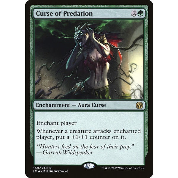 Magic: The Gathering Curse of Predation (159) Lightly Played