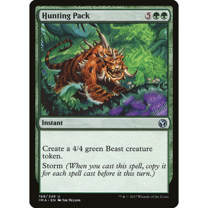 Magic: The Gathering Hunting Pack (168) Lightly Played
