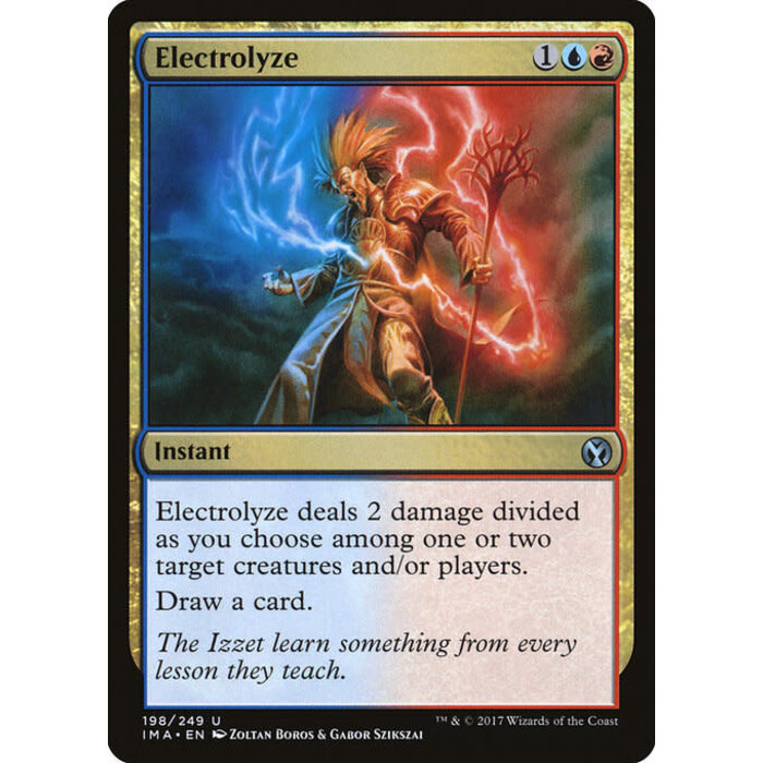 Magic: The Gathering Electrolyze (198) Lightly Played