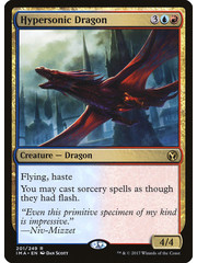 Magic: The Gathering Hypersonic Dragon (201) Lightly Played