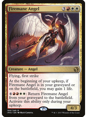 Magic: The Gathering Firemane Angel (199) Lightly Played