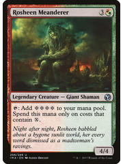 Magic: The Gathering Rosheen Meanderer (206) Lightly Played