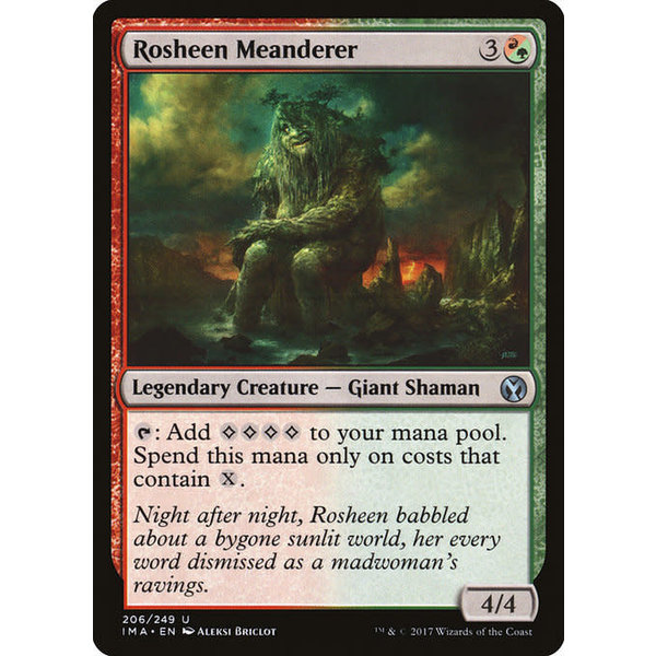 Magic: The Gathering Rosheen Meanderer (206) Lightly Played