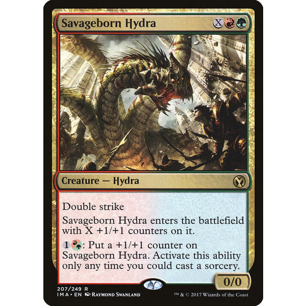 Magic: The Gathering Savageborn Hydra (207) Lightly Played