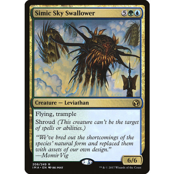 Magic: The Gathering Simic Sky Swallower (208) Lightly Played