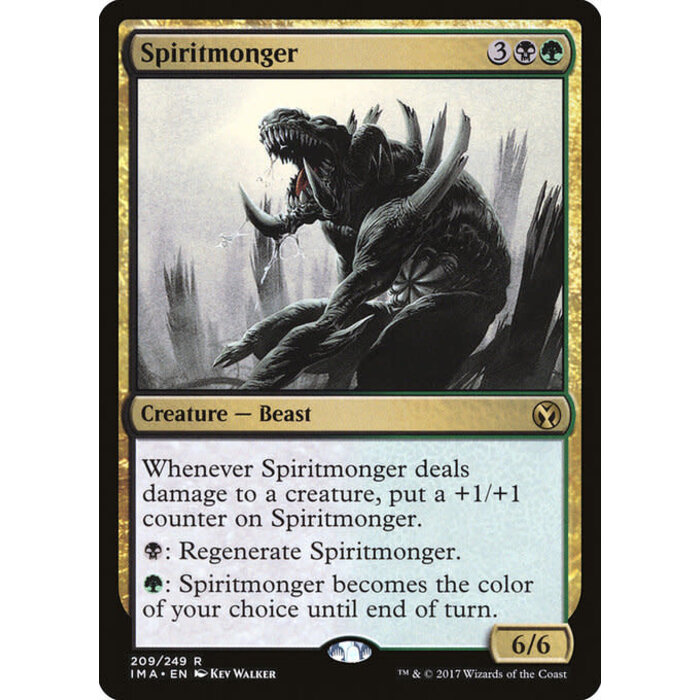 Magic: The Gathering Spiritmonger (209) Lightly Played