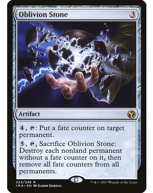 Magic: The Gathering Oblivion Stone (223) Lightly Played