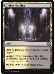 Magic: The Gathering Orzhov Basilica (243) Moderately Played