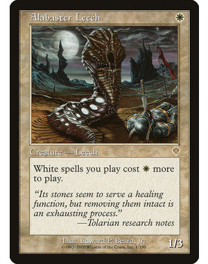 Magic: The Gathering Alabaster Leech (001) Lightly Played
