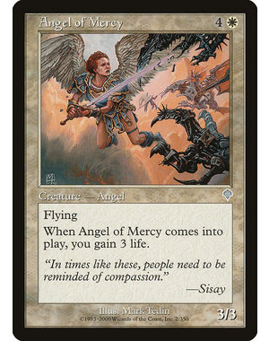 Magic: The Gathering Angel of Mercy (002) Heavily Played