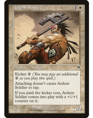 Magic: The Gathering Ardent Soldier (003) Lightly Played