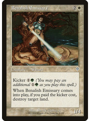 Magic: The Gathering Benalish Emissary (005) Lightly Played