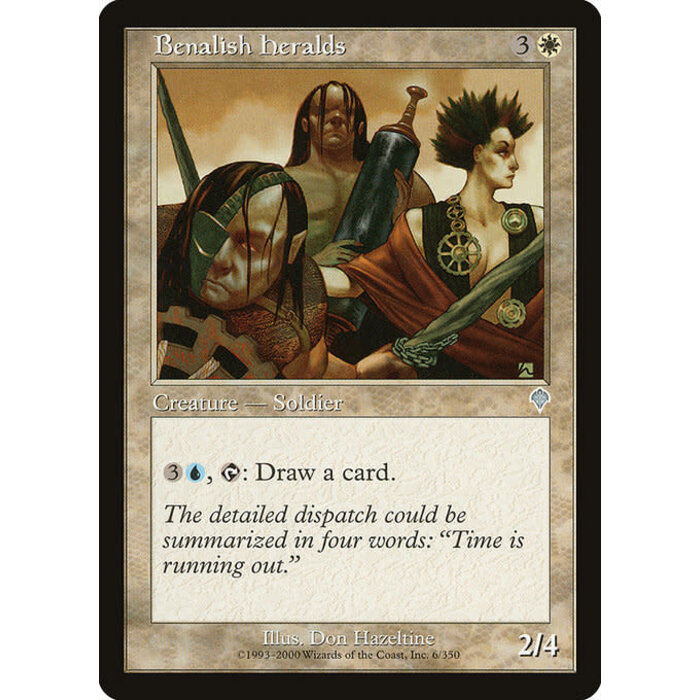 Magic: The Gathering Benalish Heralds (006) Lightly Played