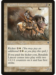 Magic: The Gathering Benalish Lancer (007) Lightly Played