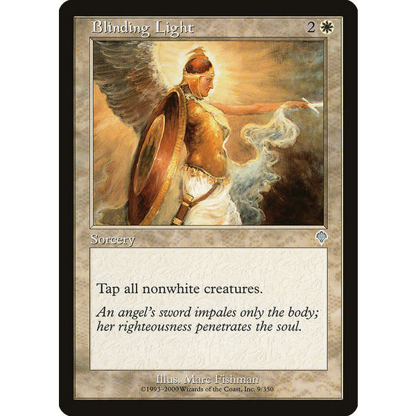 Magic: The Gathering Blinding Light (009) Heavily Played