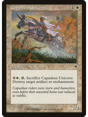 Magic: The Gathering Capashen Unicorn (010) Lightly Played