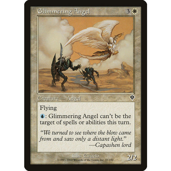 Magic: The Gathering Glimmering Angel (017) Lightly Played