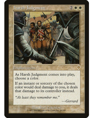 Magic: The Gathering Harsh Judgment (019) Lightly Played