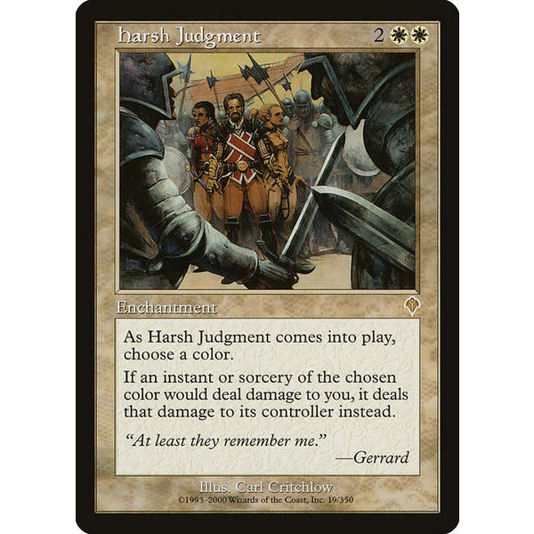 Magic: The Gathering Harsh Judgment (019) Lightly Played
