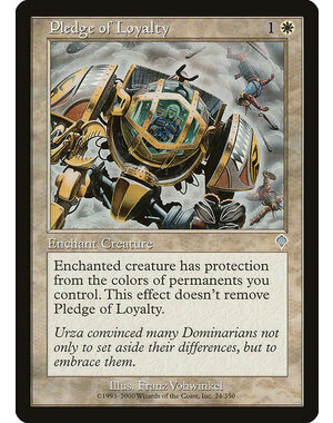 Magic: The Gathering Pledge of Loyalty (024) Lightly Played