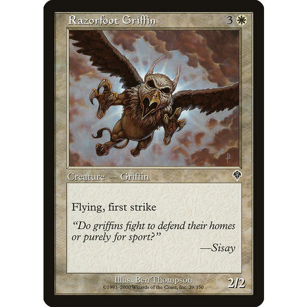Magic: The Gathering Razorfoot Griffin (029) Lightly Played