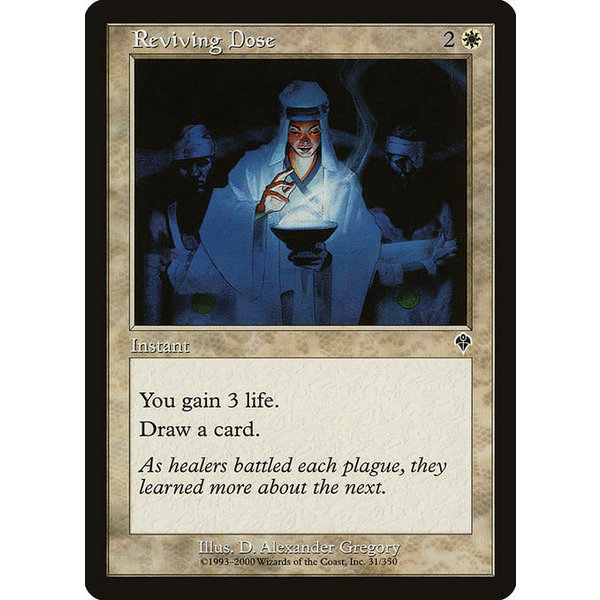 Magic: The Gathering Reviving Dose (031) Heavily Played