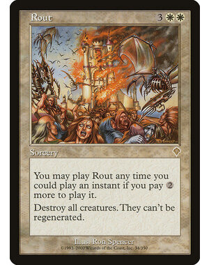 Magic: The Gathering Rout (034) Lightly Played