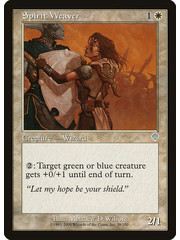 Magic: The Gathering Spirit Weaver (039) Heavily Played
