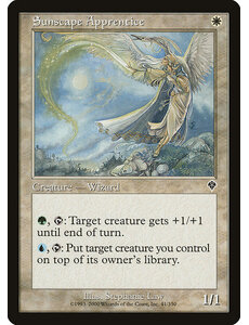 Magic: The Gathering Sunscape Apprentice (041) Heavily Played
