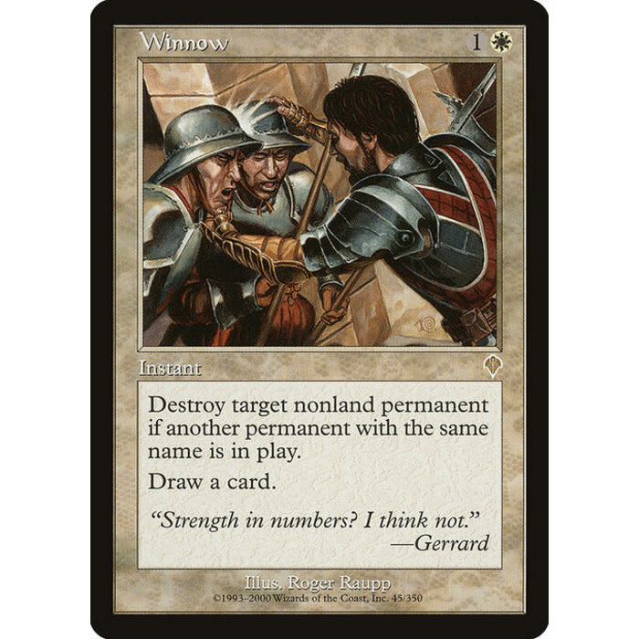 Magic: The Gathering Winnow (045) Lightly Played