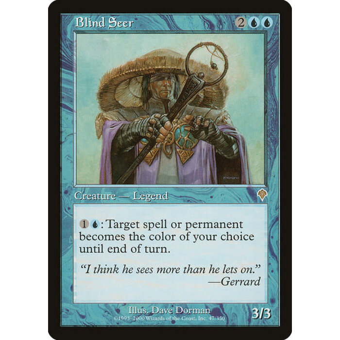 Magic: The Gathering Blind Seer (047) Lightly Played