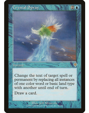 Magic: The Gathering Crystal Spray (050) Lightly Played