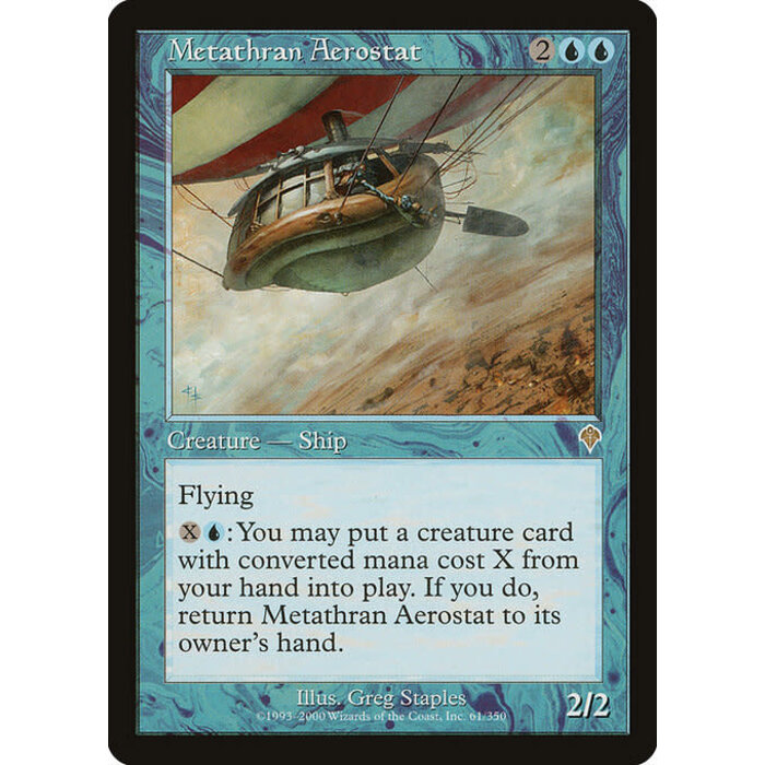 Magic: The Gathering Metathran Aerostat (061) Lightly Played