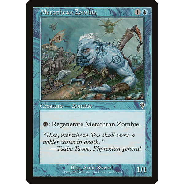 Magic: The Gathering Metathran Zombie (063) Lightly Played