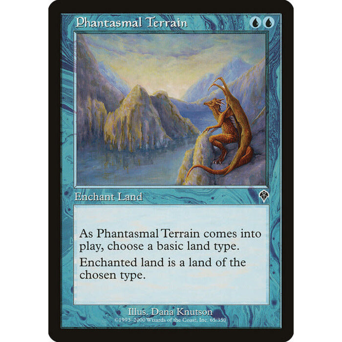 Magic: The Gathering Phantasmal Terrain (065) Lightly Played