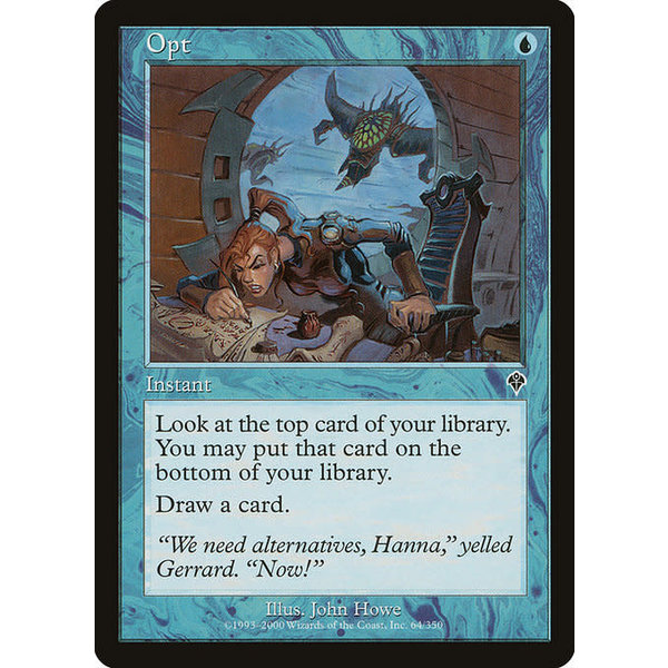 Magic: The Gathering Opt (064) Lightly Played
