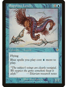 Magic: The Gathering Sapphire Leech (071) Heavily Played