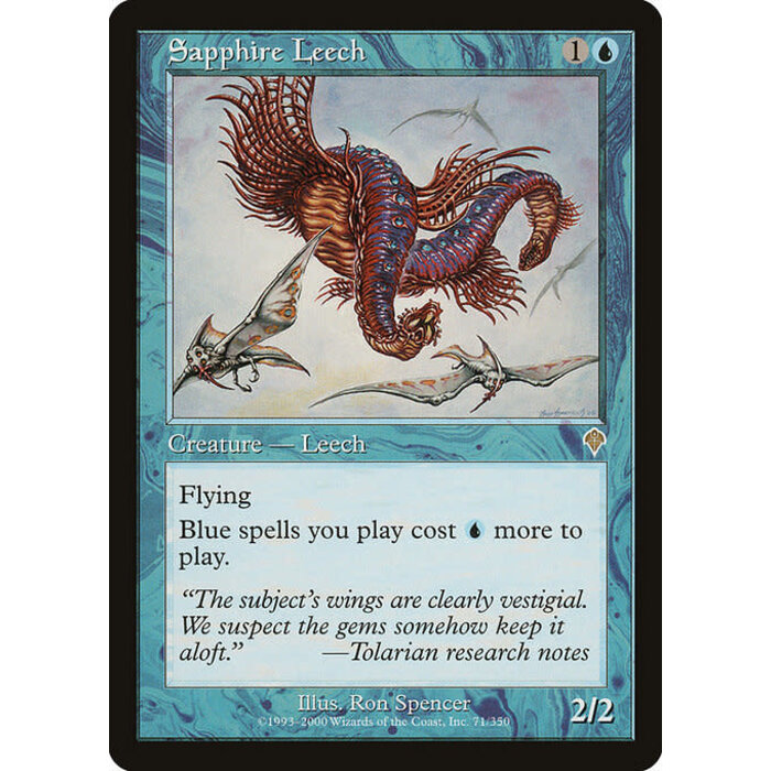 Magic: The Gathering Sapphire Leech (071) Lightly Played