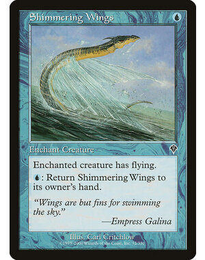Magic: The Gathering Shimmering Wings (072) Lightly Played