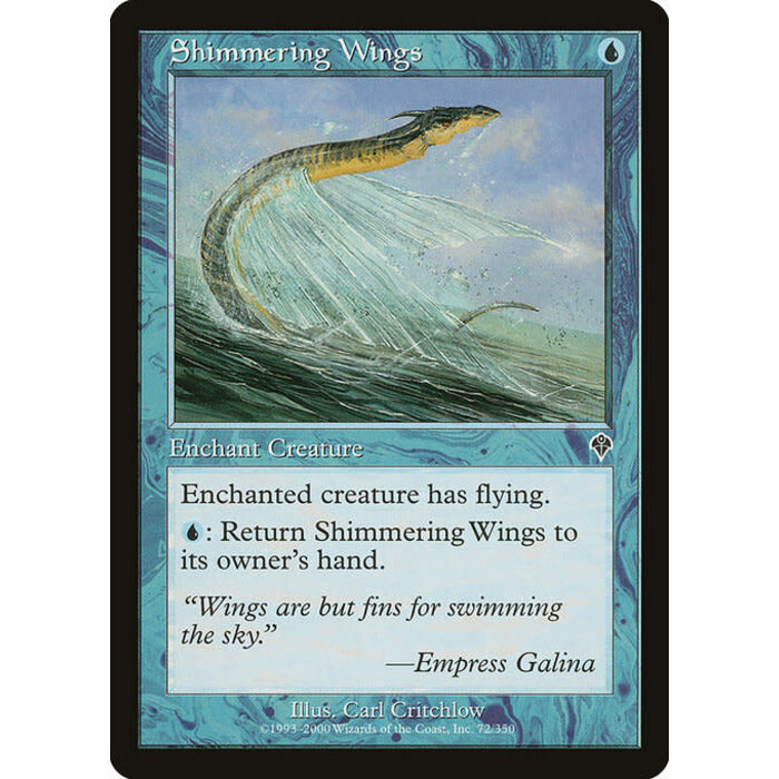 Magic: The Gathering Shimmering Wings (072) Lightly Played