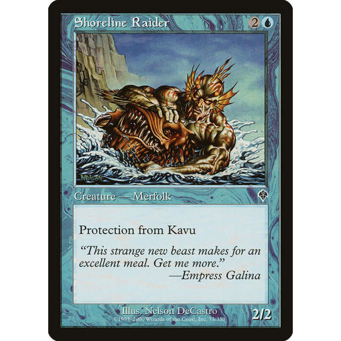 Magic: The Gathering Shoreline Raider (073) Lightly Played