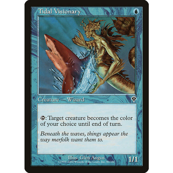 Magic: The Gathering Tidal Visionary (080) Lightly Played
