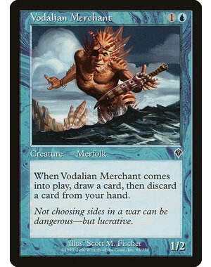 Magic: The Gathering Vodalian Merchant (085) Lightly Played