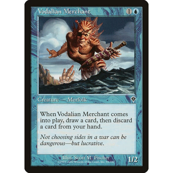 Magic: The Gathering Vodalian Merchant (085) Lightly Played