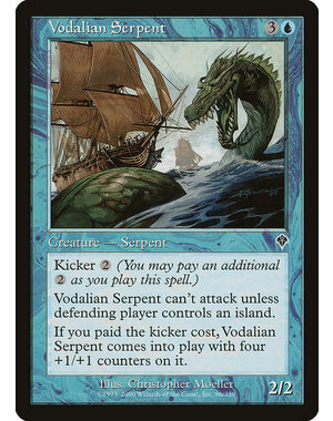 Magic: The Gathering Vodalian Serpent (086) Lightly Played