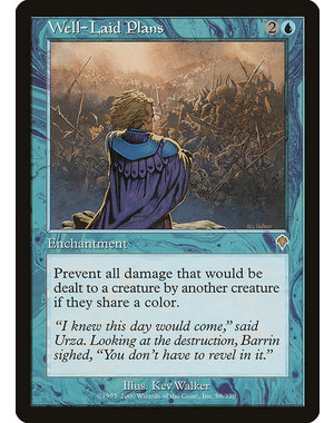 Magic: The Gathering Well-Laid Plans (088) Heavily Played