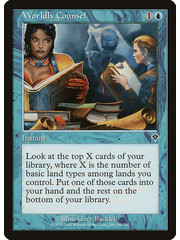 Magic: The Gathering Worldly Counsel (089) Lightly Played