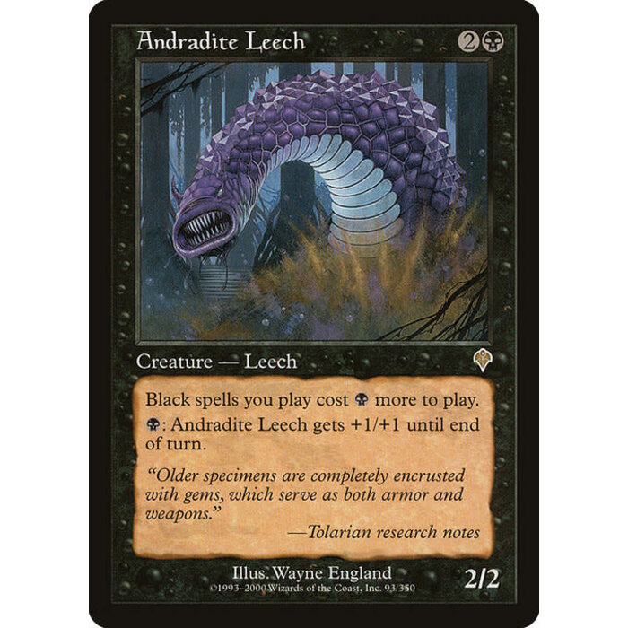Magic: The Gathering Andradite Leech (093) Heavily Played