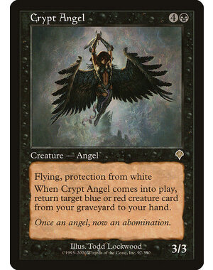 Magic: The Gathering Crypt Angel (097) Heavily Played